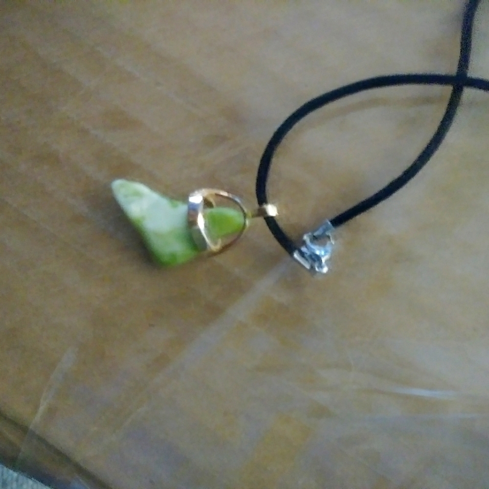 Natural hand made Stone necklace